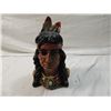 Image 1 : UNIVERSAL STATUARY CORP INDIAN BRAVE HEAD STATUE