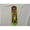 Image 2 : VINTAGE PLEASE NO DANCING WALL SIGN