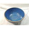 Image 2 : UNMARKED BLUE STONEWARE POTTERY MIXING BOWL