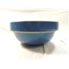 Image 3 : UNMARKED BLUE STONEWARE POTTERY MIXING BOWL