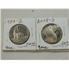 Image 1 : LOT 2 1986 & 2008 HALF DOLLAR COINS