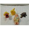 Image 1 : LOT 4 VINTAGE PLASTIC TOYS