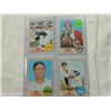 LOT 4 1968 TOPPS BASEBALL CARDS: FULLER, RICHERT,