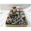 Image 1 : BOX LOT ASSORTED HOUSEHOLD REPAIR ITEMS