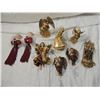 Image 1 : LOT 8 ASSORTED ANGEL CHRISTMAS ORANMENTS