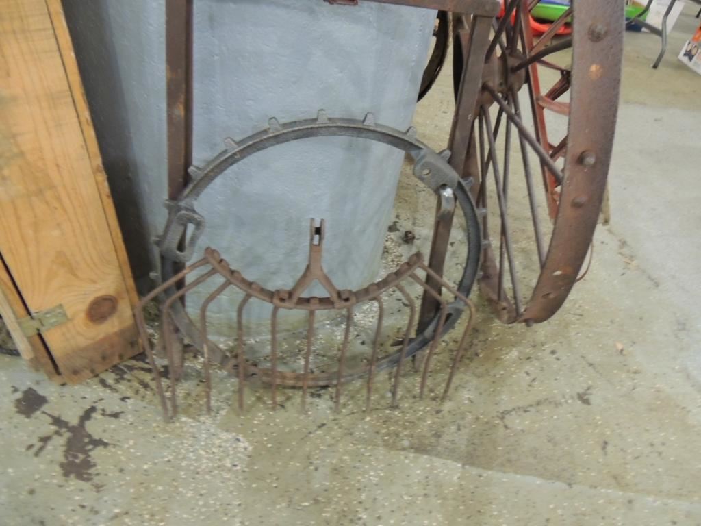 LOT 3 ANTIQUE FARM EQUIPMENT PARTS