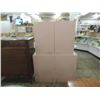 Image 1 : LOT 2 VINTGE ROSE CABINETS