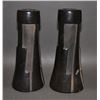 Image 2 : SANTA CLARA POTTERY CANDLESTICKS (CHUVARRIO)