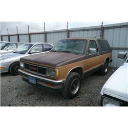 84 GMC S-15 Jimmy 2 Dr STD SUV - OTHER - DRIVE MC