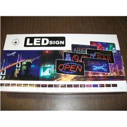 LED Sign "Open"