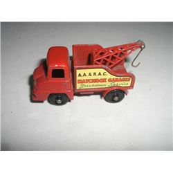 VINTAGE *VERY RARE* DIECAST TOY THAMES TRADER WRECK TRUCK STAMPED *LESNEY-ENGLAD* BOOK VALUE $55.00