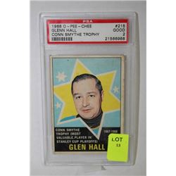 1968 OPEE CHEE GLENN HALL MVP PLAYOFFS CONN SMYTH