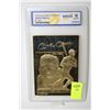 Image 1 : 1996 MICKEY MANTLE BLEACHERS 23K GOLD CARD