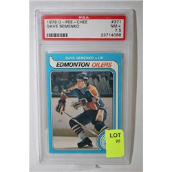 1979 OPEE CHEE DAVE SEMENKO ROOKIE CARD
