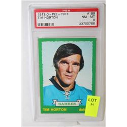 1973 OPEE CHEE TIM HORTONS CARD