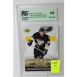 (05-06) SIDNEY CROSBY UPPERDECK ROOKIE CARD