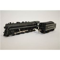 OLD ELECTRIC STEAMER TRAIN AND COAL CAR NEW YORK