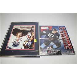GRETZKY AND CROSBY WALL ART