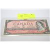 Image 1 : 1954 2 DOLLAR BANKNOTE