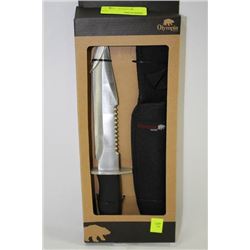 OLYMPIA HUNTING KNIFE WITH CASE 30334PKH