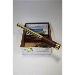 Box w/ Tasco 25 x 30 Telescope, New Billbass