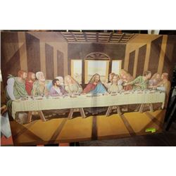 "THE LAST SUPPER" CANVAS PICTURE