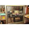 Image 1 : ESTATE GOLDTONE FRAMED MIRROR