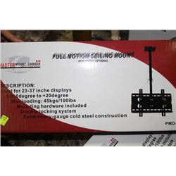 23" TO 37" FULL MOTION CEILING MOUNT