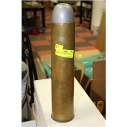 LARGE 14" VINTAGE ARTILLARY SHELL