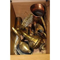 BOX OF 6PC. BRASS