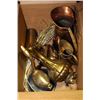 Image 1 : BOX OF 6PC. BRASS