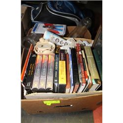 (2) BOXES OF RELIGIOUS CD'S AND DVD'S