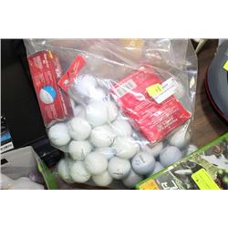 Bag w/ Titleist and New Golf Balls
