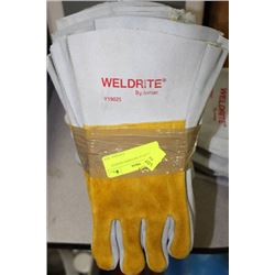 BUNDLE OF (6) WELDING GLOVES