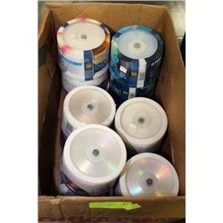 15 PACKS OF 50 BRAND NEW DVD-R - 750 DISCS TOTAL
