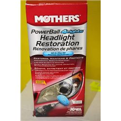 MOTHER'S HEADLIGHT RESTORATION KIT