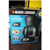 Image 1 : BLACK & DECKER COFFEE MAKER NEW