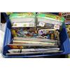 Image 1 : BOX OF ASSORTED COMICS AND COLLECTOR CARDS