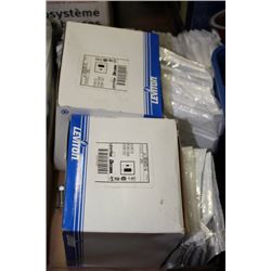 BOX OF ELECRICAL COVER PLATES