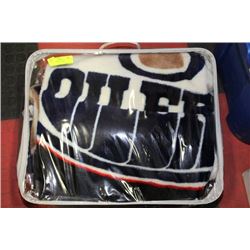 OILER'S THROW BLANKET
