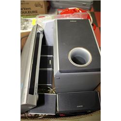 Box w/Sony DVD Home Theater System