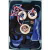 Image 1 : BLUE BIN W/ POWER LIFTING SUITS AND COAT SIZE XL,