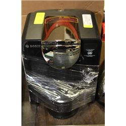 BLACK TASSIMO BVERAGE POD MACHINE WITH WATER