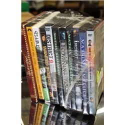 BNDLE OF 10 ADVENTURE DVD'S