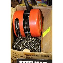 1 TONNE CHAIN HOIST