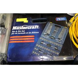 MASTERCRAFT TAP & DIE  76PC SET