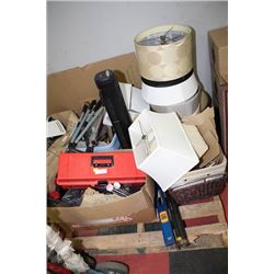 PALLET OF ASSORTED TOOLS