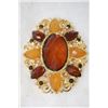 Image 1 : ANTIQUE BROACH W/ MULTI COLOR STONES
