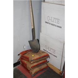 60LB BAG OF DRIVEWAY PATCH X3 WITH FREE SHOVEL