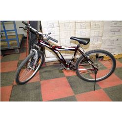 TECHTEAM 18 SPEED FRONT SUSPENSION MOUNTAIN BIKE